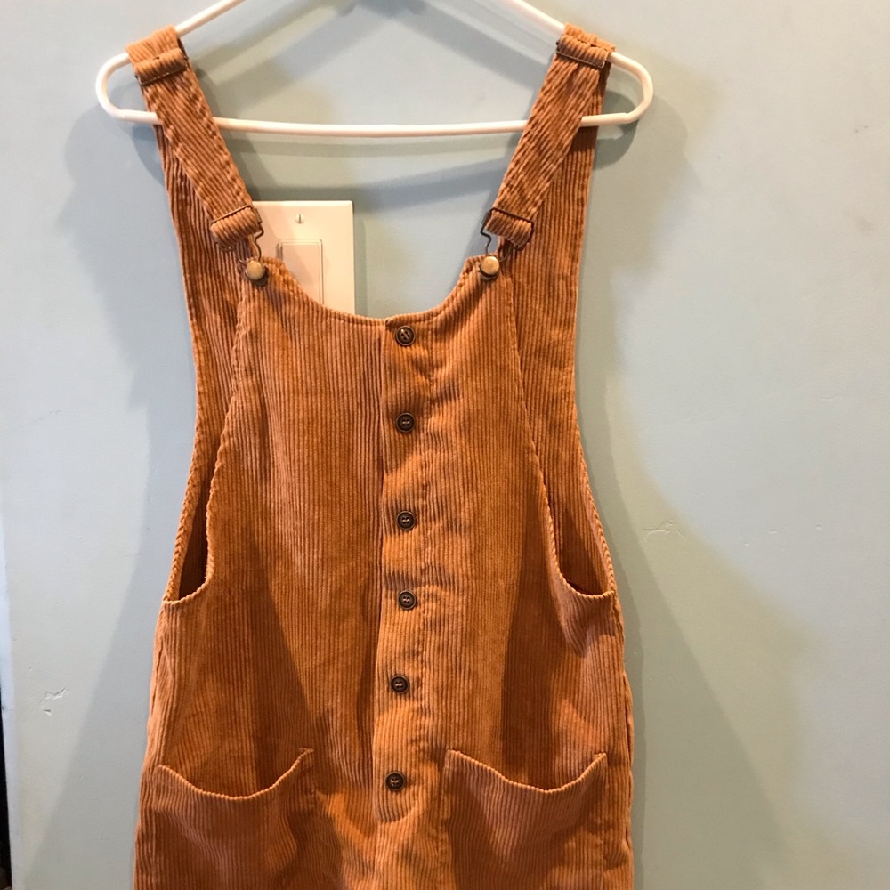 Shein corduroy overalls